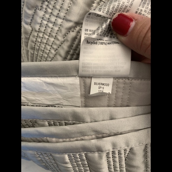 NIB Hotel Collection Silverwood Full/Queen Quilted Coverlet Blanket - Picture 8 of 12